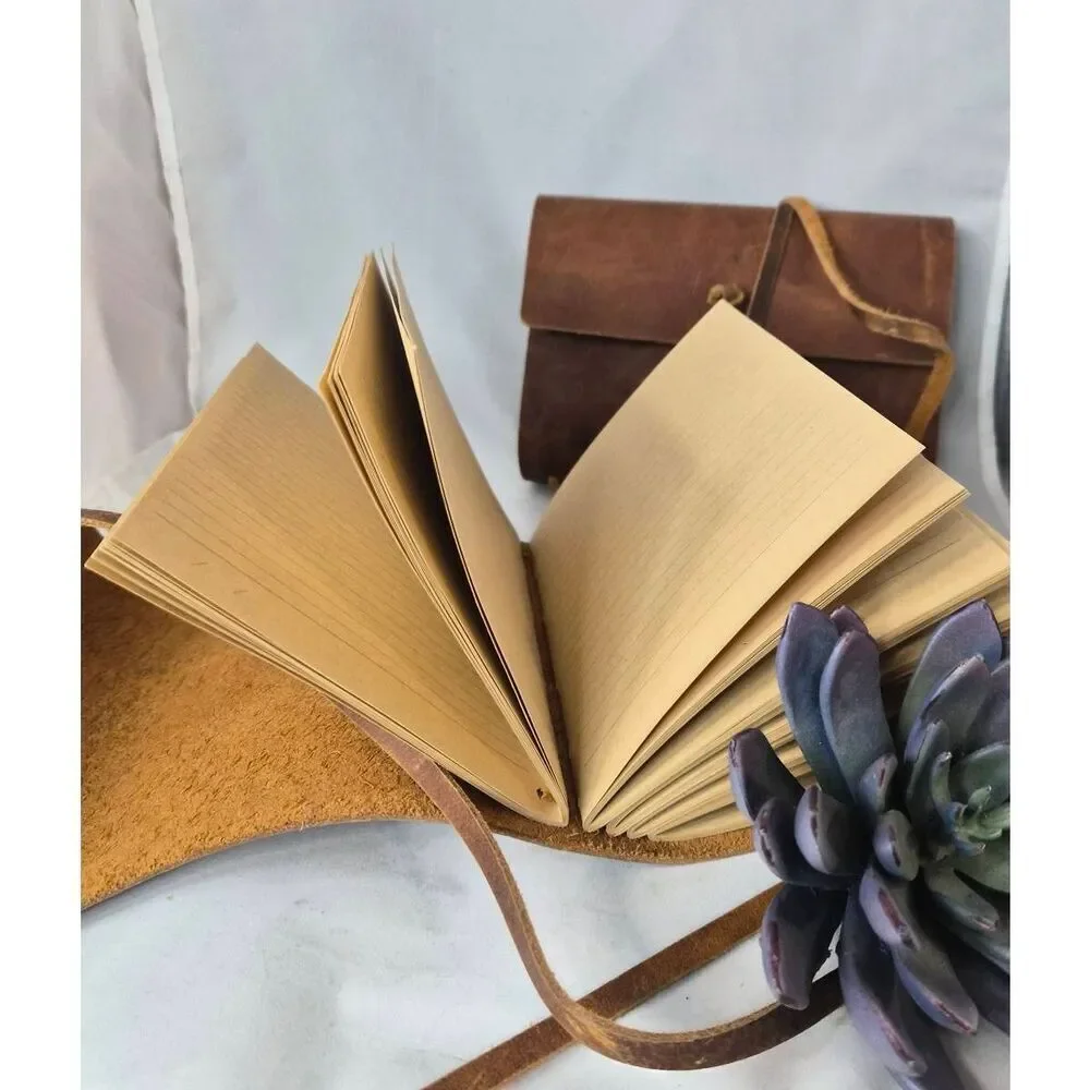 Leather journals used by